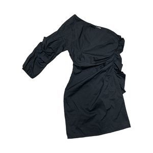 Socialite, Black Mini. Scrunch Bodycon Dress, Size Small, NWT